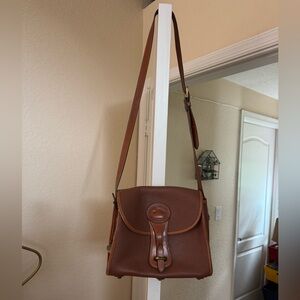 Dooney & Bourke Leather Essex Bag with Gold Accents
